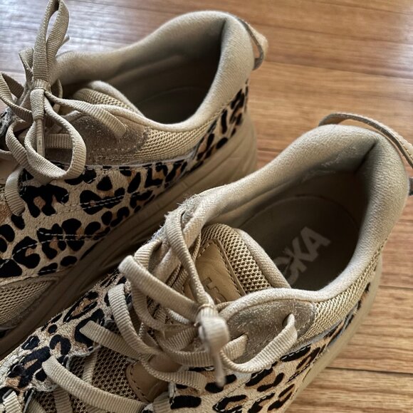 HOKA x Engineered Garments - Bondi L - Sand Leopard - Picture 9 of 11